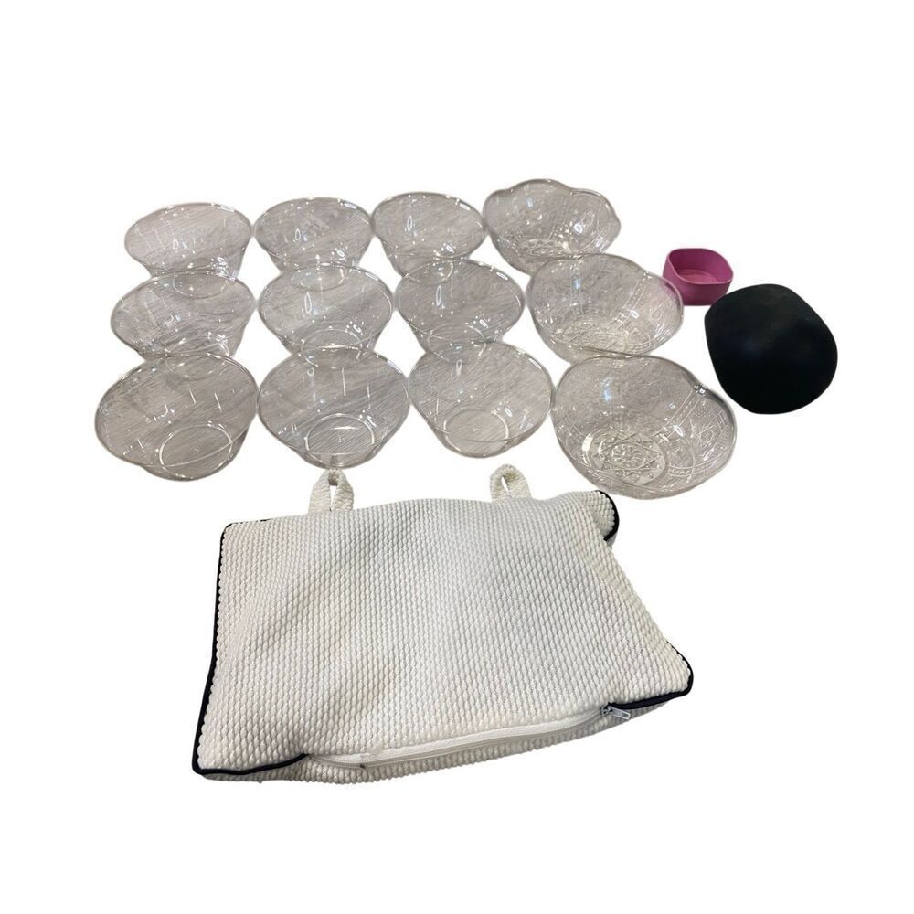 Professional Esthetician Facial Bowl Set Glass Mixing Bowls Spa Skincare Lot
